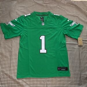Nike NFL Eagles #1 Jalen Hurts Men's Jersey